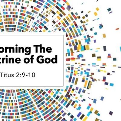 Adorning the Doctrine of God